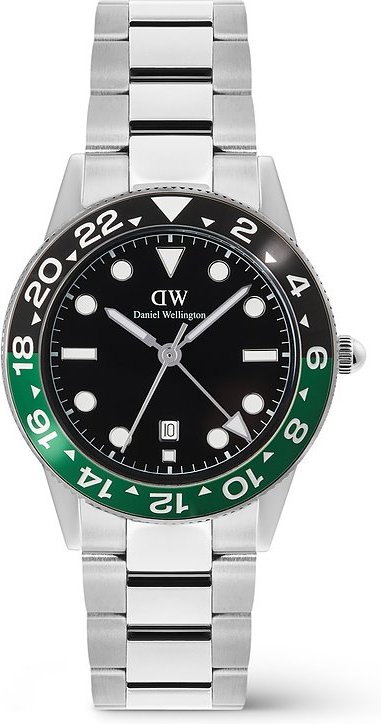 Daniel Wellington Herrenuhr Iconic GMT DW.DW00100920 Edelstahl