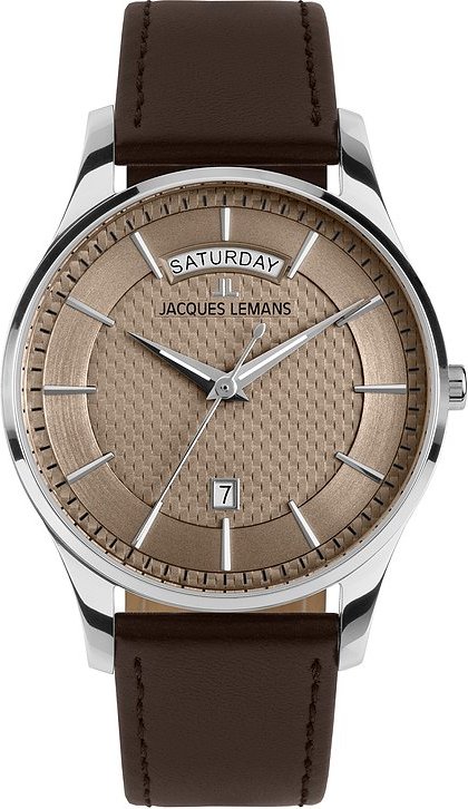 Jacques Lemans Herrenuhr London 1-2193K Edelstahl