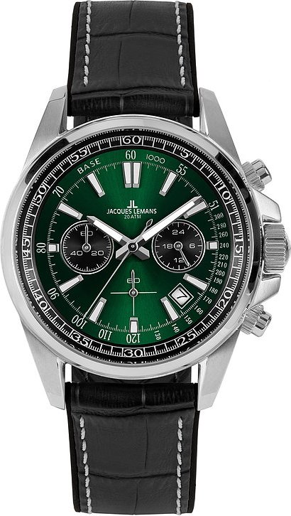 Jacques Lemans Chronograph Liverpool 1-2117T Edelstahl
