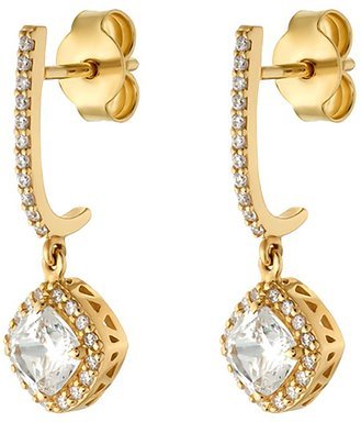 FAVS Ohrhänger 88363655 375er Gelbgold