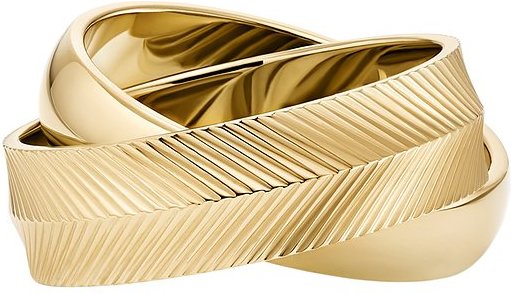 Fossil Damenring HARLOW JF04806710 Edelstahl