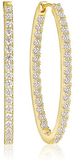 Sif Jakobs Jewellery Creolen SJ-E2313-CZ-YG 925er Silber