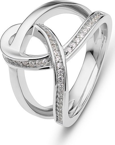 JETTE Damenring INFINITY 87745376 925er Silber rhodiniert