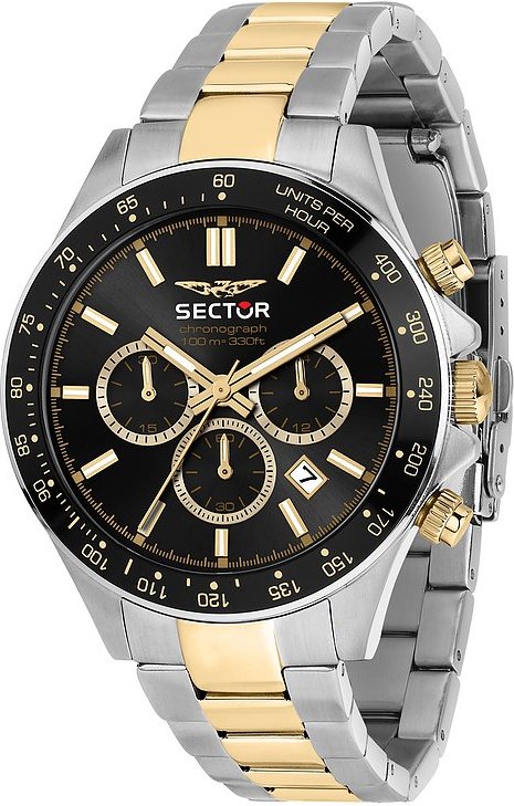 Sector Chronograph 230 R3273661047 Edelstahl, Aluminium