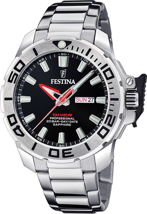 Festina Taucheruhr Diver F20665/4 Edelstahl