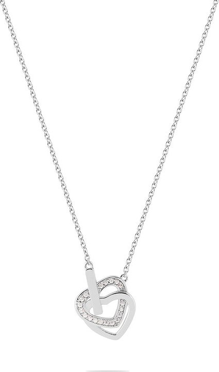 JETTE Kette SWING HEART 89207919 925er Silber, recycelt