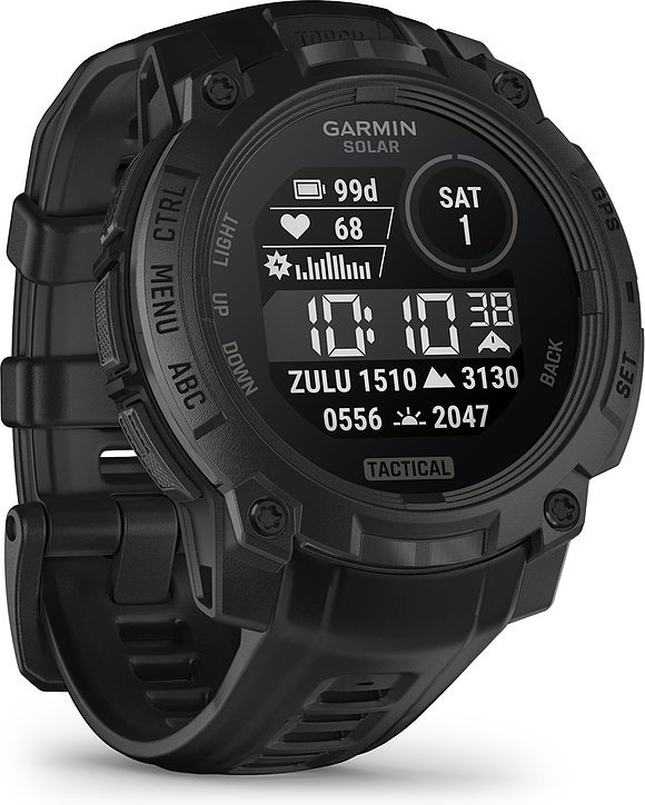 Thumbnail - Garmin Smartwatch Instinct® 3 Solar - 45 mm Tactical Edition Schwarz 010-02934-50