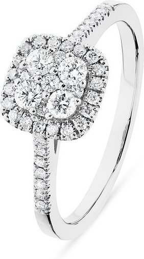 Valeria Damenring 88609671 585er Weißgold