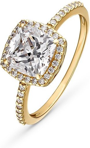 Valeria Damenring 89208410 375er Gelbgold