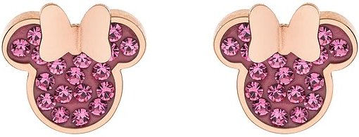 Disney Ohrstecker E600177PRPL-B.CS Edelstahl