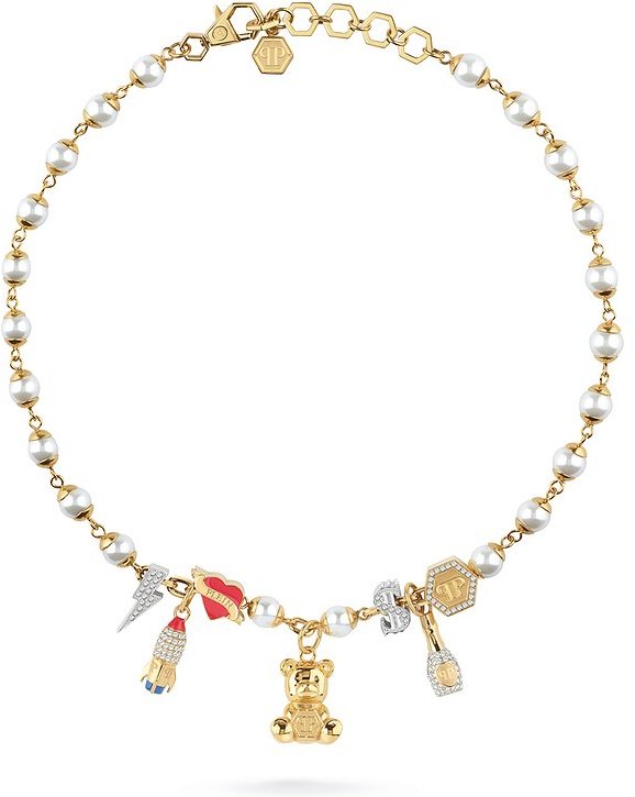 Philipp Plein Kette PJFEA09NU Edelstahl, recycelt, Edelstahl, recycelt