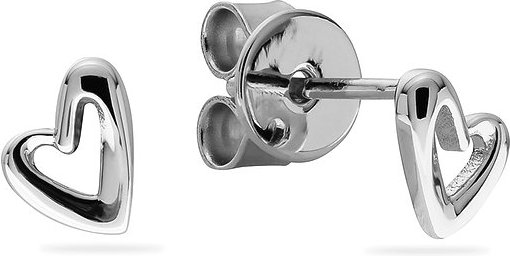 JETTE Ohrstecker STEADY LOVE 89217895 925er Silber, recycelt
