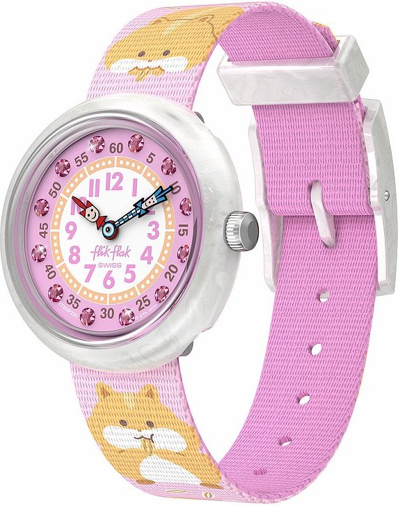 Flik Flak Kinderuhr 2501 FLIK FLAK FRIENDS FUR-EVER FBNP235 Kunststoff