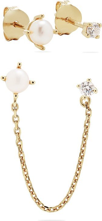 ESPRIT Schmuck-Set GLOSSY PEARLS 89041767