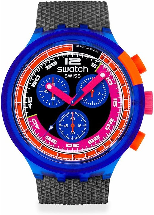 Swatch Unisexuhr 2411 SWATCH NEON SB06N102 Kunststoff