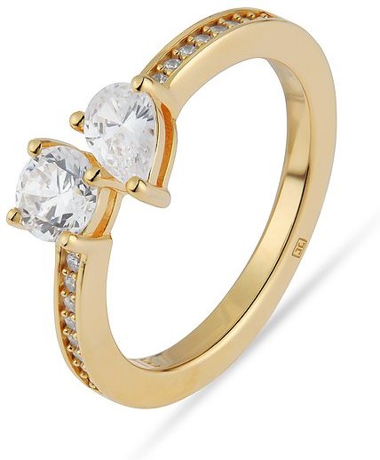 JETTE Damenring ETERNAL 89221843 925er Silber, recycelt