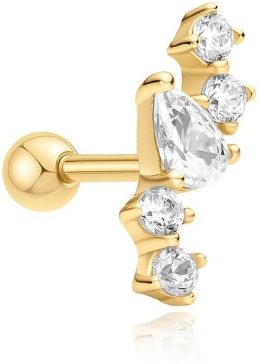 Ania Haie Einzelner Ohrschmuck E070-10G 925er Silber