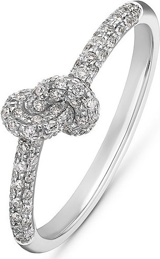 Thumbnail - Valeria Damenring 88316711 585er Weißgold