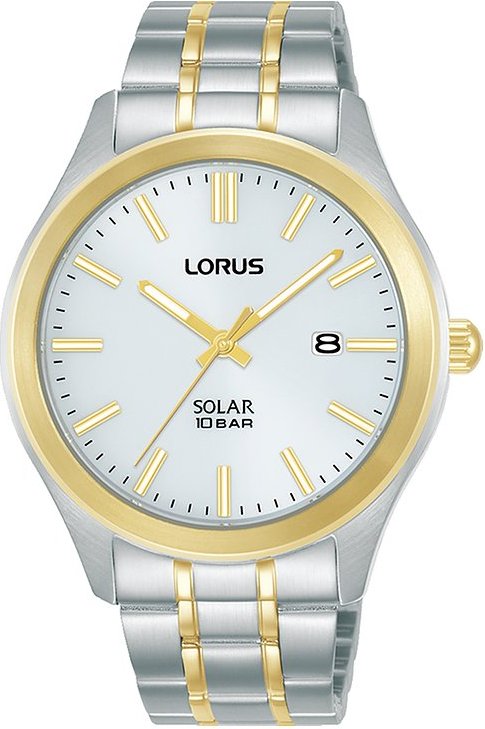 Lorus Herrenuhr Sports Solar RX394AX9 Edelstahl