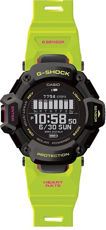 Thumbnail - Casio Herrenuhr G-SQUAD GBD-H2000-1A9ER Resin