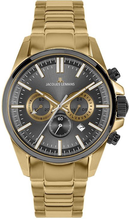 Jacques Lemans Chronograph Sport 1-2119H Edelstahl