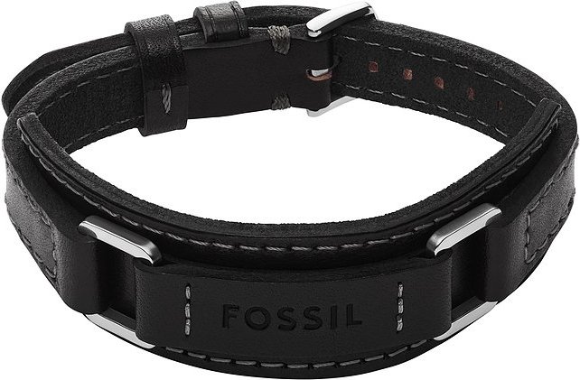 Fossil Armband MACHINE JF04950040 Leder, Edelstahl