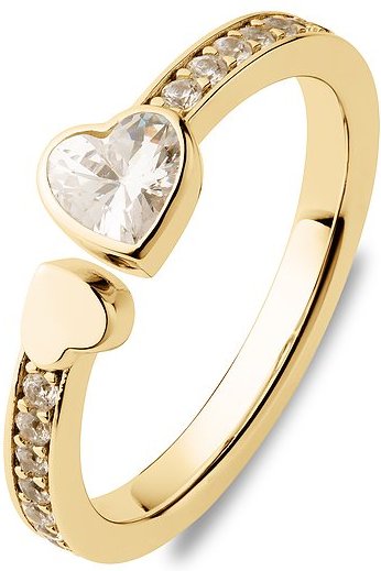 JETTE Damenring DIAMOND 89217332 925er Silber, recycelt