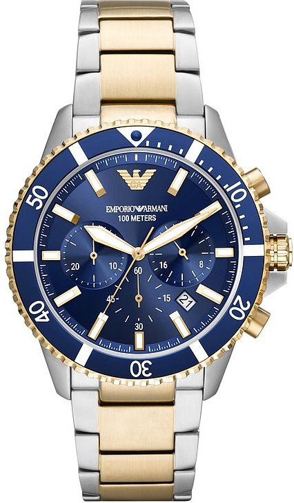 Emporio Armani Chronograph AR11362 Edelstahl