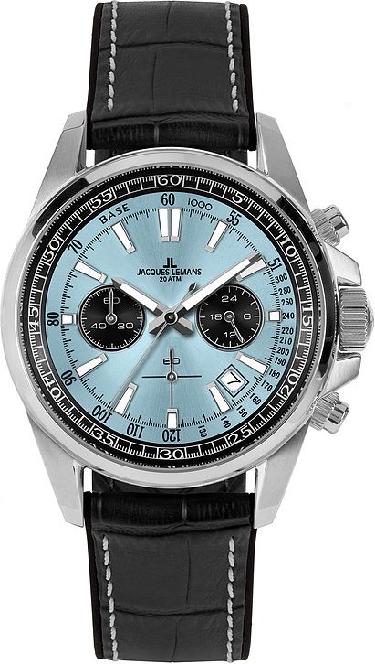 Jacques Lemans Chronograph Liverpool 1-2117R Edelstahl