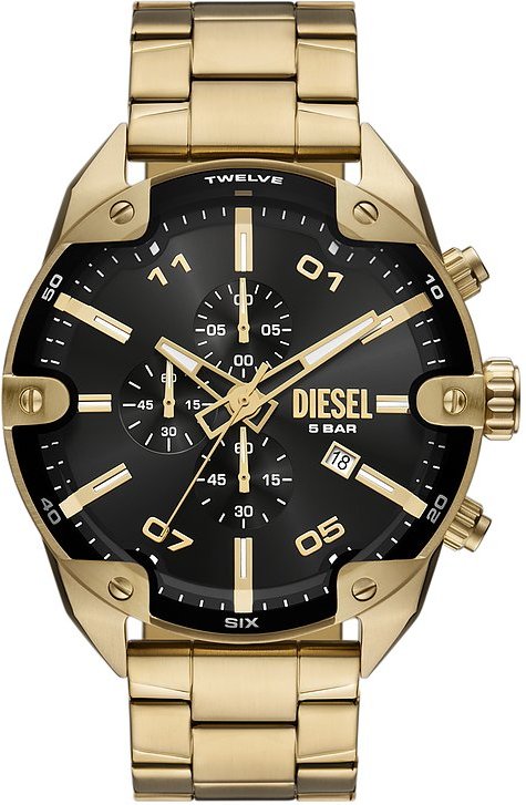 Diesel Chronograph SPIKED DZ4678 Edelstahl