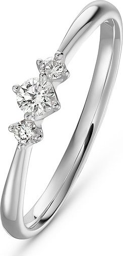 Valeria Damenring 87988414 585er Weißgold