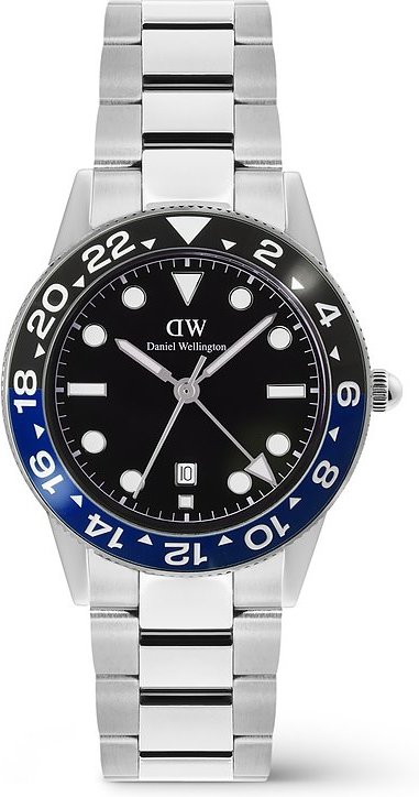 Daniel Wellington Herrenuhr Iconic GMT DW.DW00100921 Edelstahl