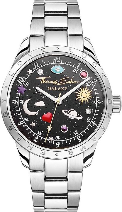 Thomas Sabo Damenuhr WA0402-201-203-34 MM Edelstahl
