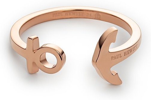 Paul Hewitt Damenring The Anchor PH-JE-0192-52 Edelstahl, recycelt