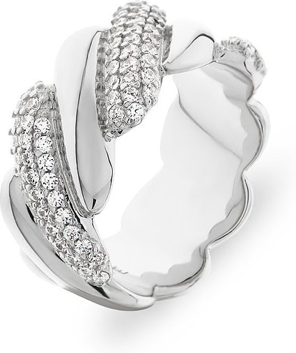 JETTE Damenring SPIRAL 88558332 925er Silber