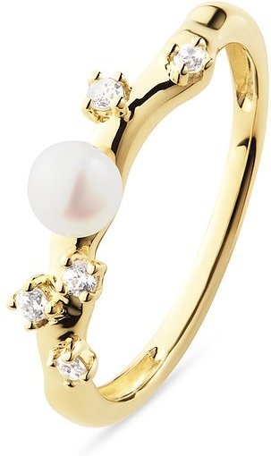 YAMOKO Damenring 89206610 585er Gelbgold