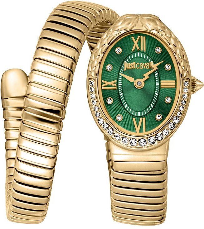 Just Cavalli Damenuhr Signature Snake JC1L390M0035 Edelstahl