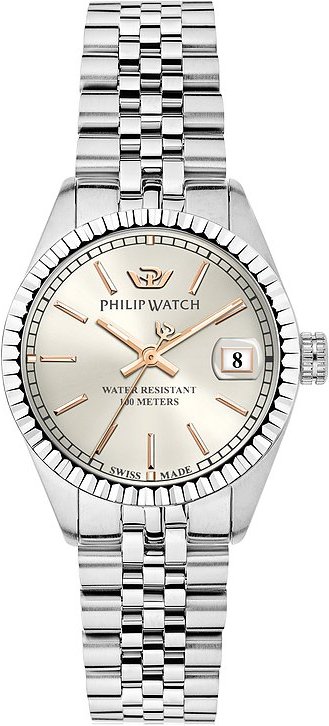 Philip Watch Damenuhr Caribe Urban R8253597601 Edelstahl