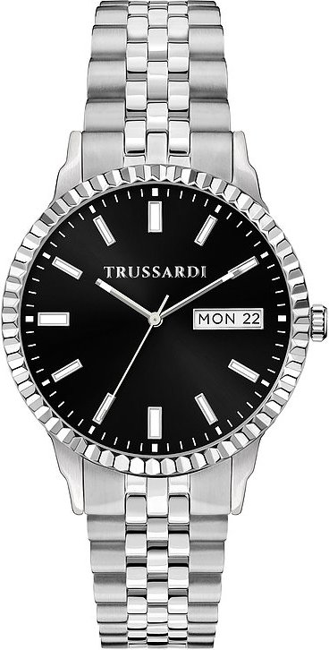 Trussardi Herrenuhr T-Bent R2453141012 Edelstahl