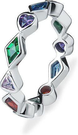 JETTE Damenring KALEIDOSCOPE OF LOVE 88768086 925er Silber