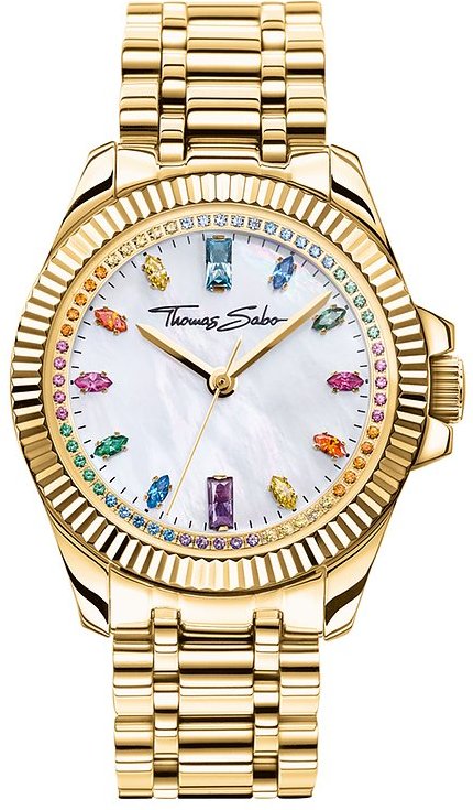 Thumbnail - Thomas Sabo Damenuhr WA0395-264-207-33 MM Edelstahl