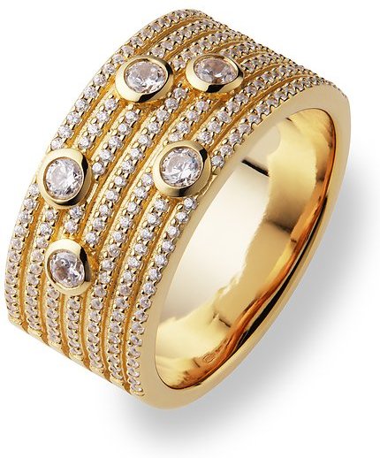 Thumbnail - JETTE Damenring DIAMOND 89217430 925er Silber, recycelt