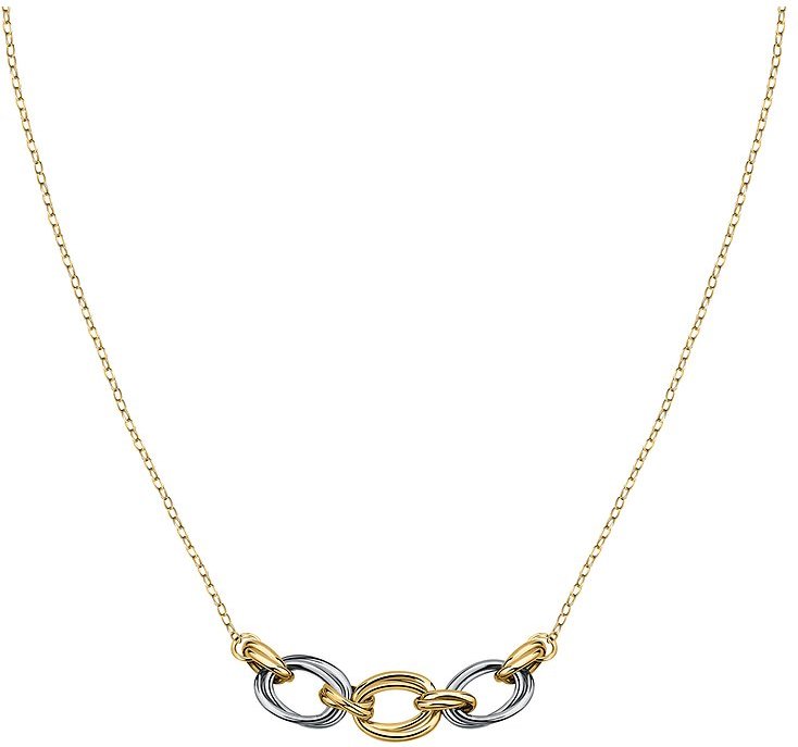 Valeria Kette 89132002 585er Gelbgold, 585er Weißgold