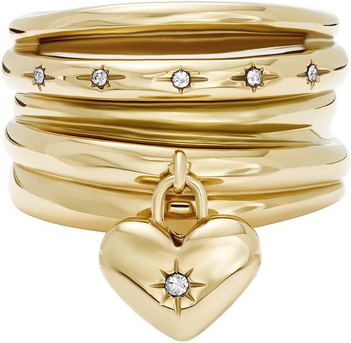 Fossil Damenring SADIE JF04834710 Edelstahl