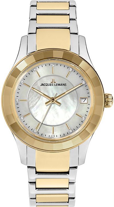 Jacques Lemans Damenuhr Venice 1-2194F Edelstahl