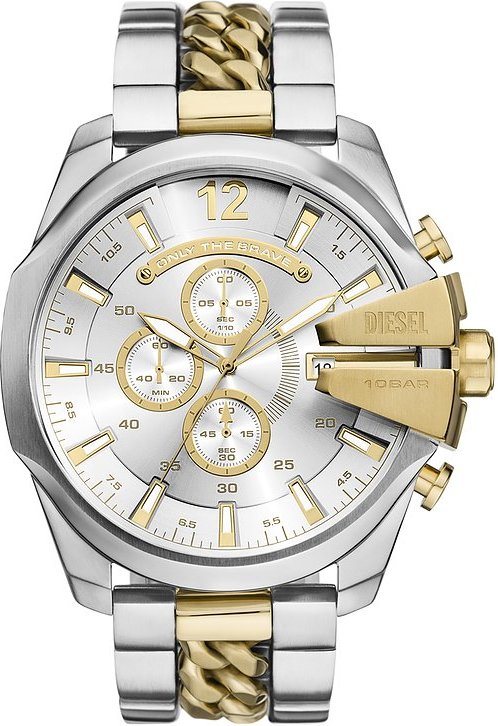 Diesel Chronograph MEGA CHIEF DZ4672 Edelstahl