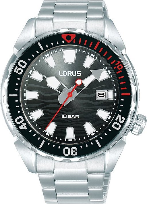 Lorus Herrenuhr Sports RH945RX9 Edelstahl