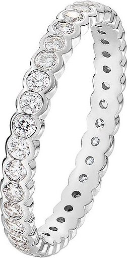 Valeria Damenring 87557138 585er Weißgold