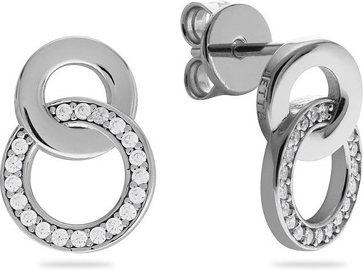 JETTE Ohrhänger SWING 89217907 925er Silber, recycelt