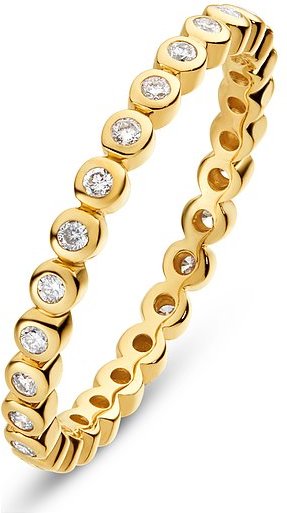 Valeria Damenring 87993621 585er Gelbgold